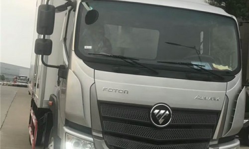 福田欧马可S5高顶双卧冷藏车