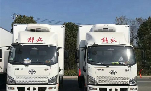 4米解放J6F冷藏车 